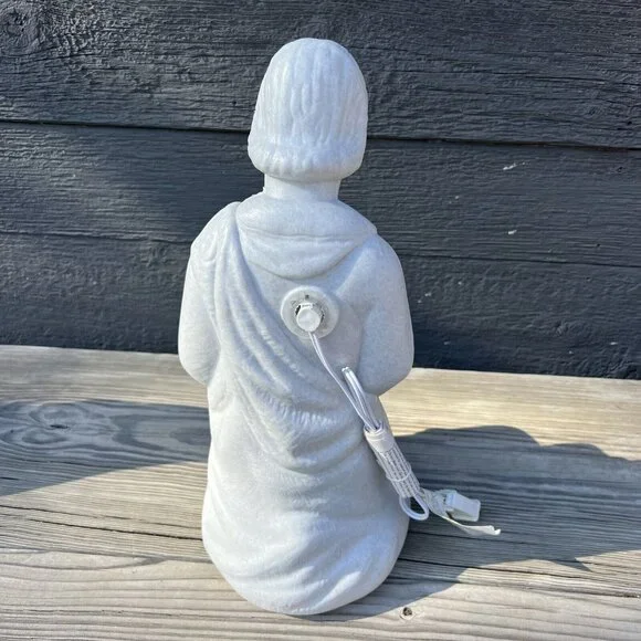 Vintage 90's Grand Venture Blow Mold Nativity Manger Scene Simulated Granite - Picture 6 of 16